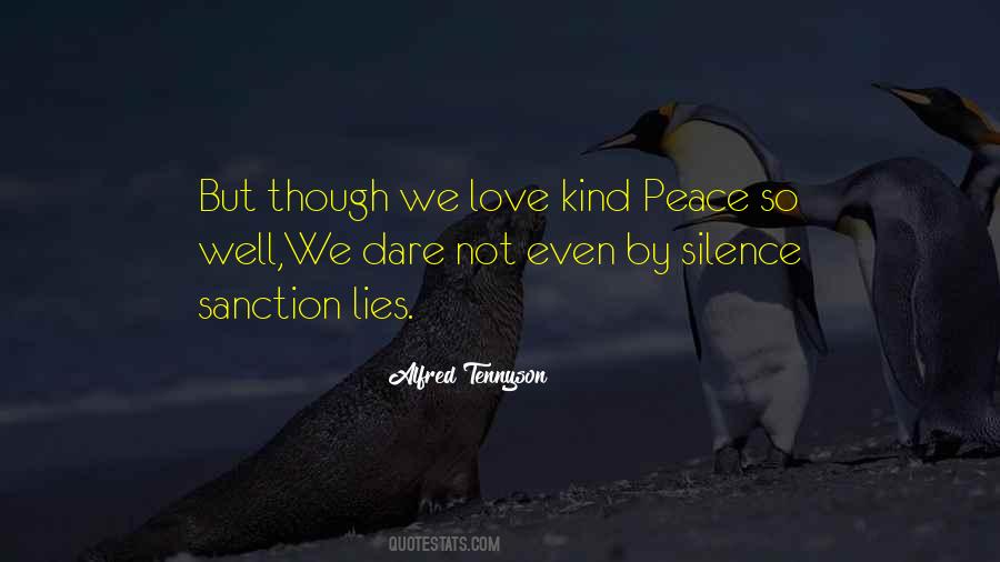 Peace Silence Quotes #413720