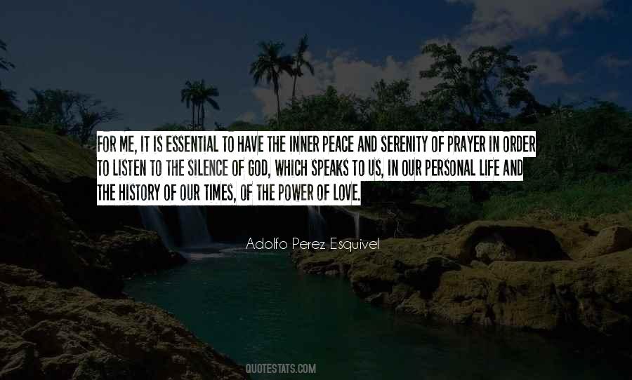 Peace Silence Quotes #548731
