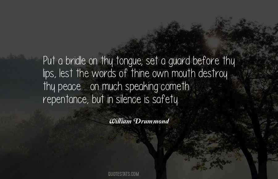 Peace Silence Quotes #75267