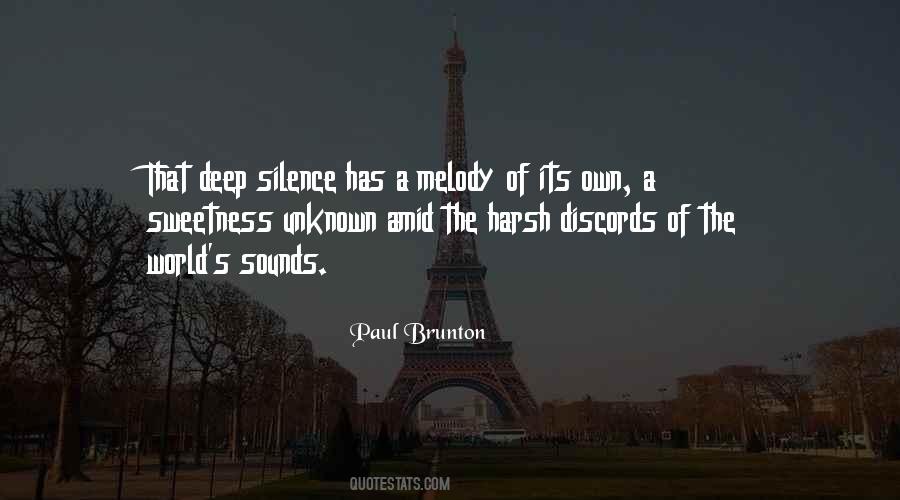 Peace Silence Quotes #756647