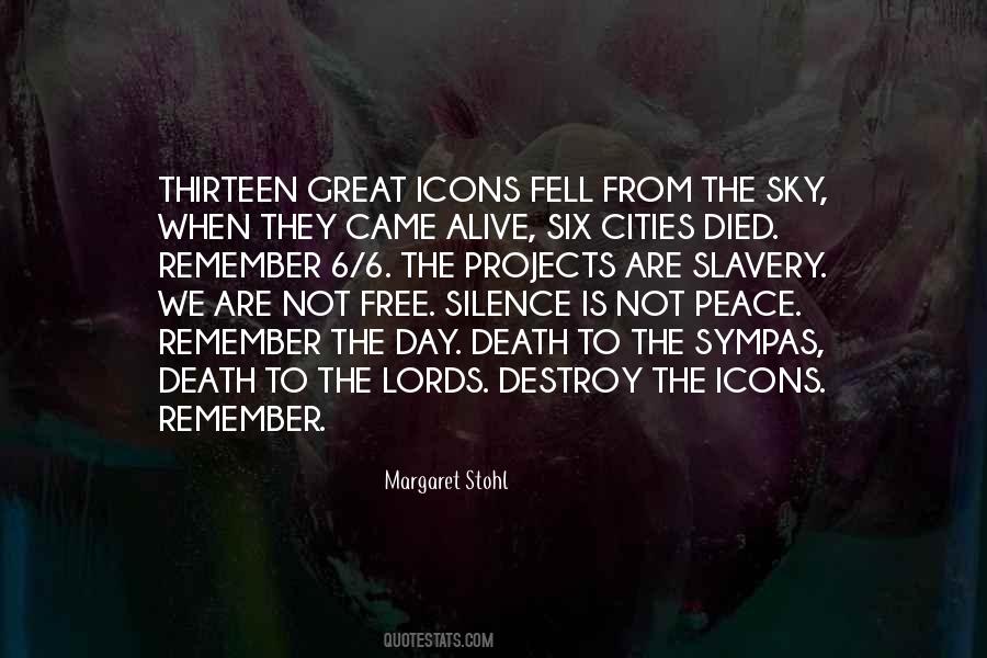 Peace Silence Quotes #915001