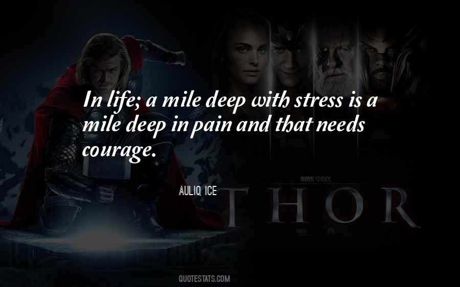 Life With Stress Quotes #1357911