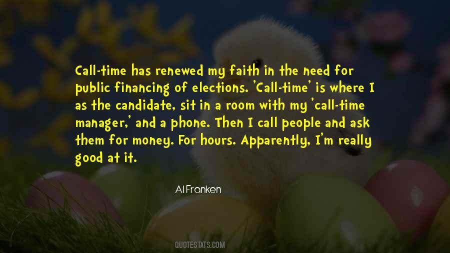 Call Time Quotes #1452782