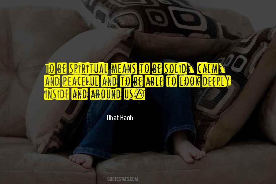 Peaceful Spiritual Quotes #647281