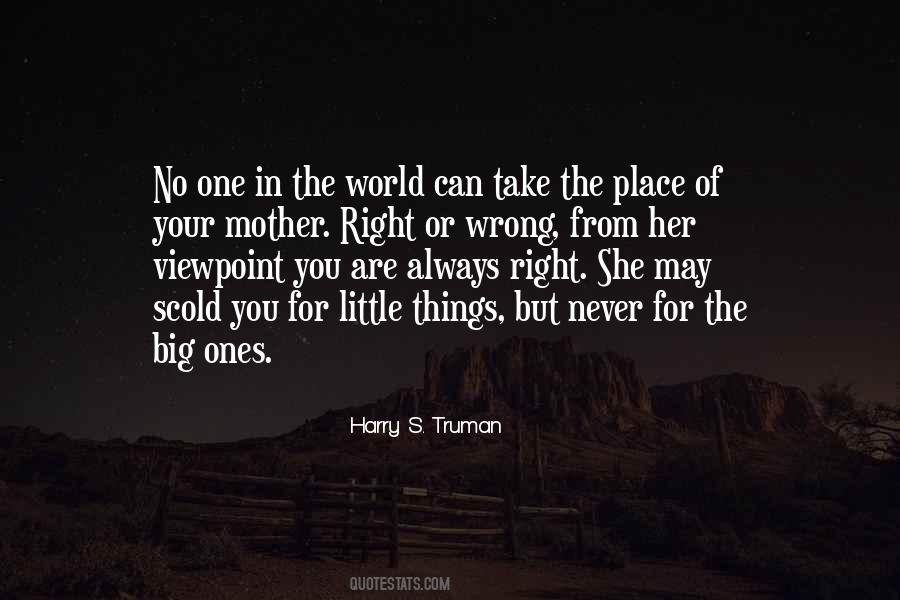 The Little Things Are The Big Things Quotes #1672009