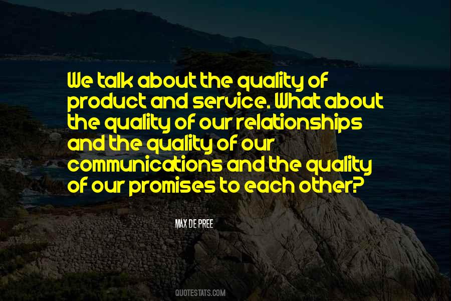 Promise To Each Other Quotes #1064284
