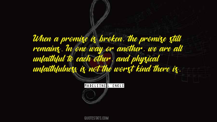 Promise To Each Other Quotes #392606