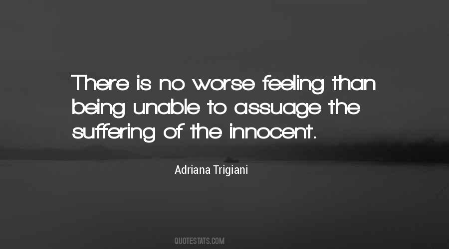 Innocent Suffering Quotes #1375321