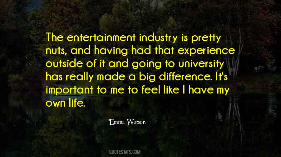 I Have My Own Life Quotes #1476952