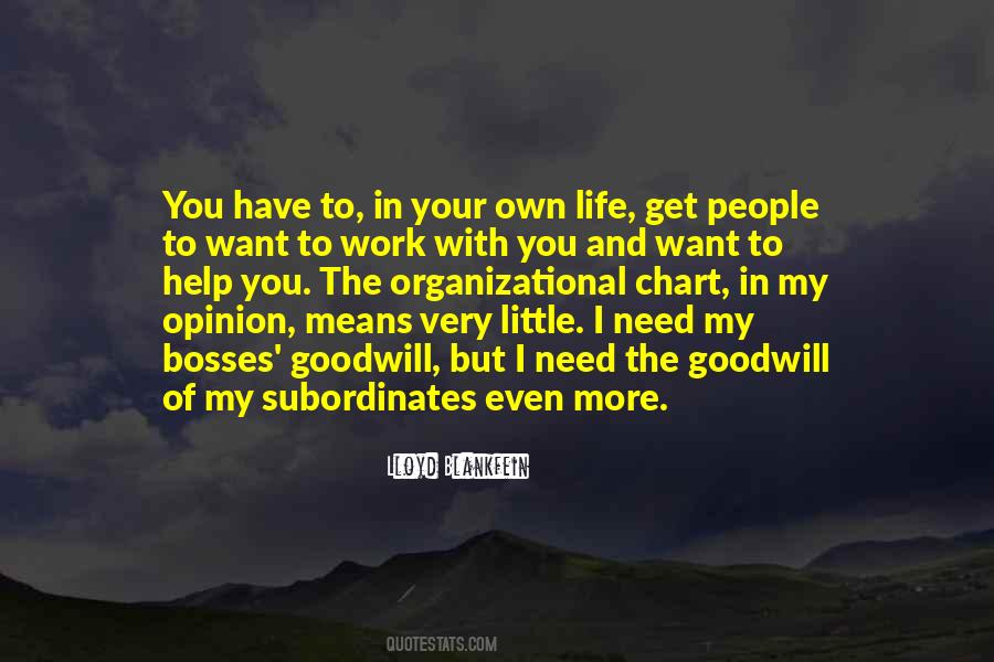 I Have My Own Life Quotes #470920