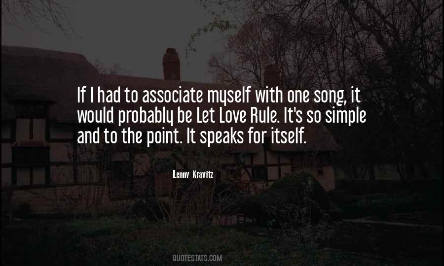 Love To Be Simple Quotes #129645