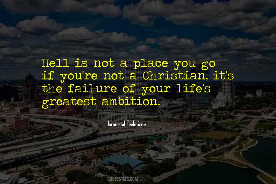 Quotes About Your Ambition #849089