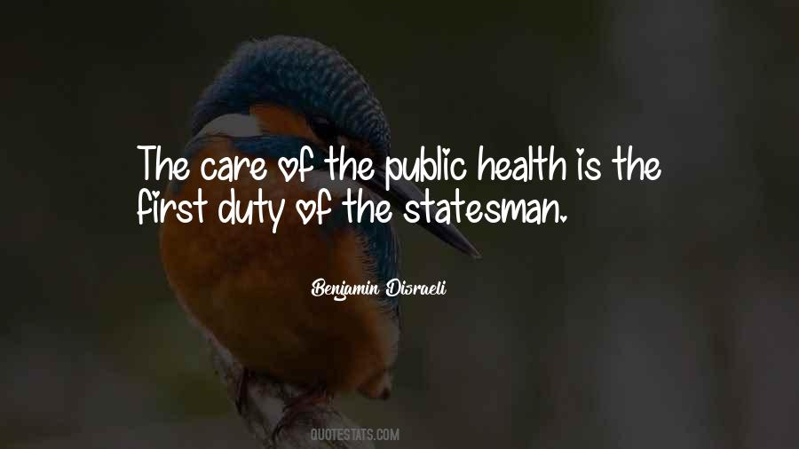 Health Is First Quotes #1569305