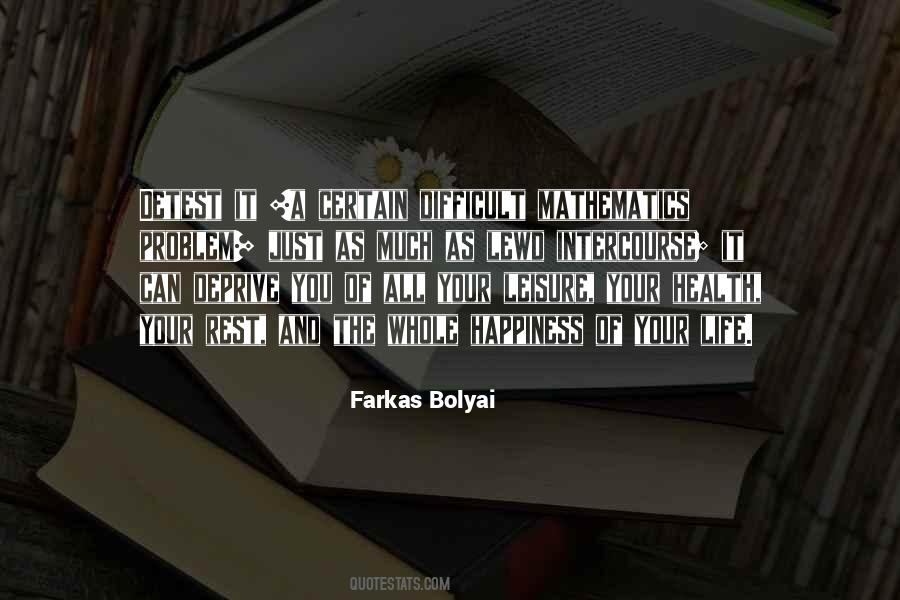 Farkas Quotes #1596346
