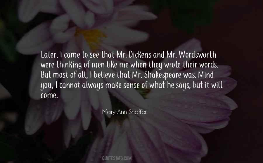 It Will Make Sense Quotes #1458336