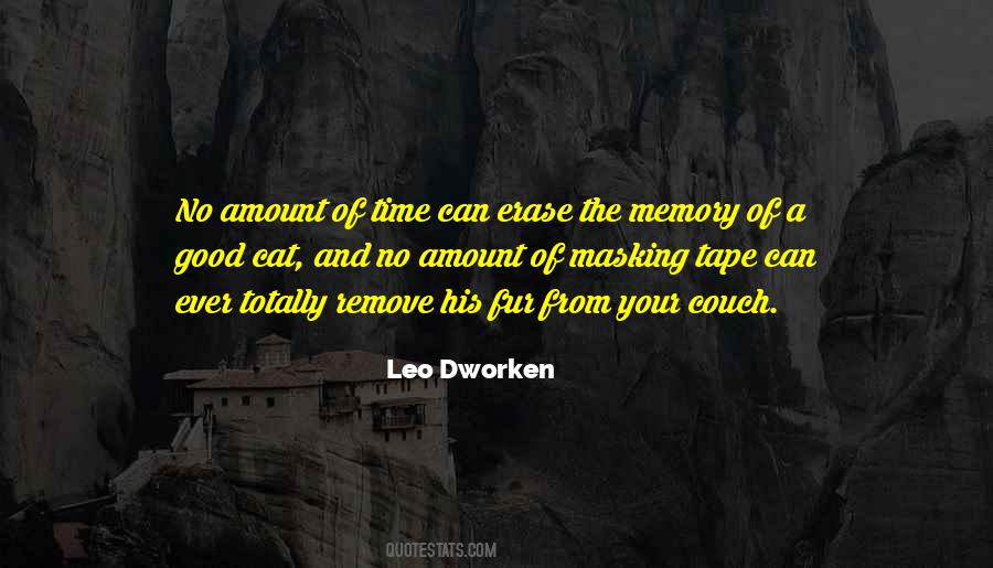 Memory Of A Good Cat Quotes #1800227
