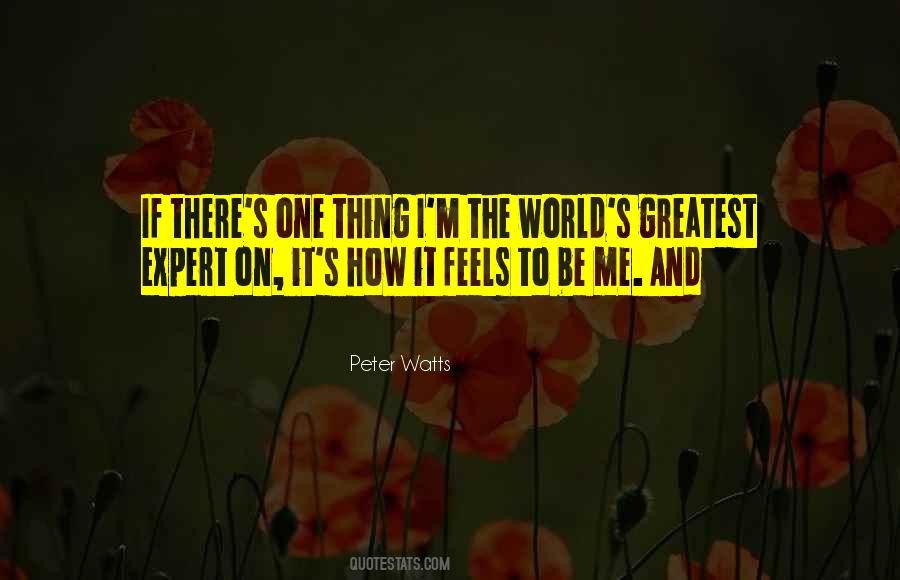 Be The Expert Quotes #272067