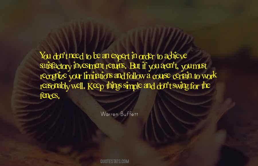 Be The Expert Quotes #628791