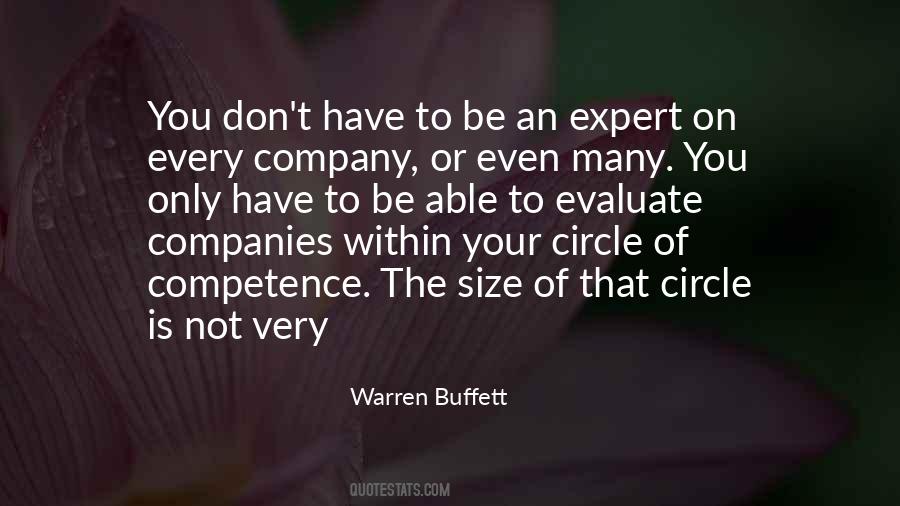 Be The Expert Quotes #788400