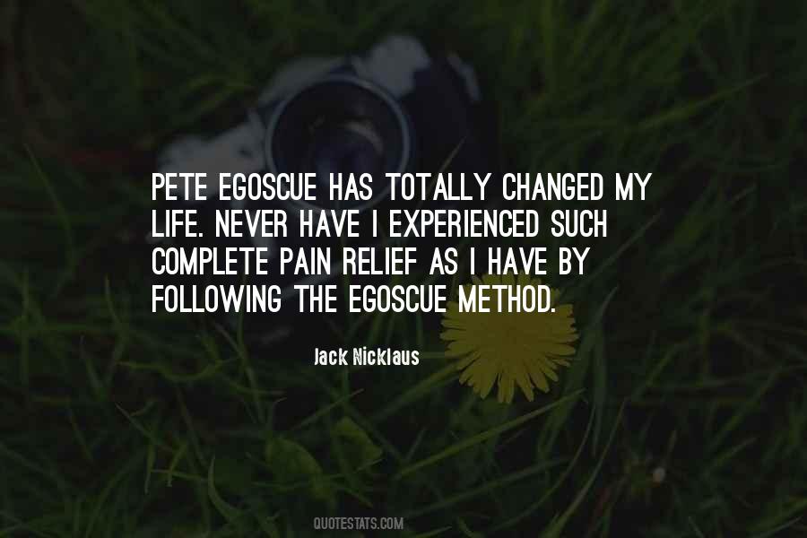 I Changed My Life Quotes #758811