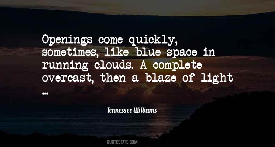 Blue Space Quotes #568245