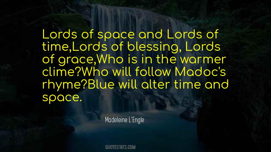 Blue Space Quotes #668066
