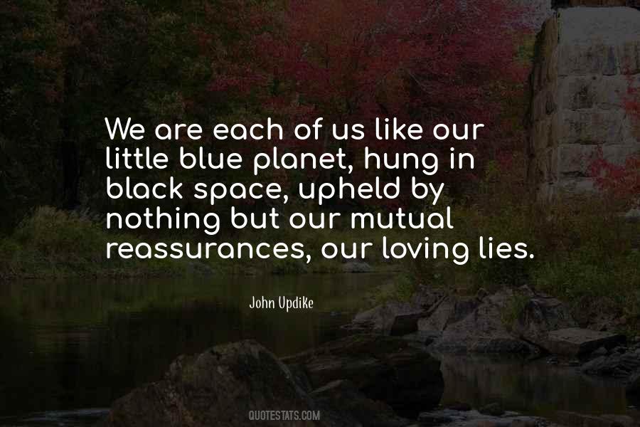 Blue Space Quotes #796475
