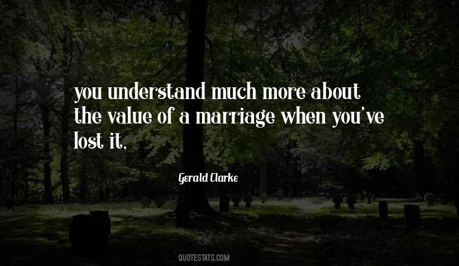 Value Of You Quotes #63335