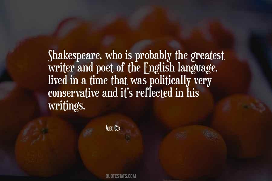 Greatest English Quotes #1643435