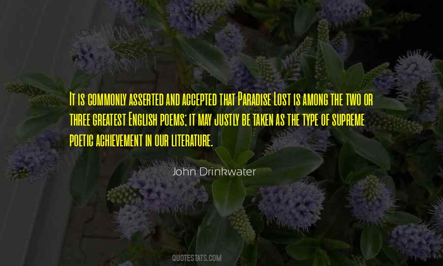 Greatest English Quotes #806860