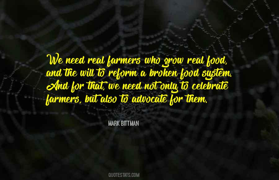 Farmers Only Quotes #1642468