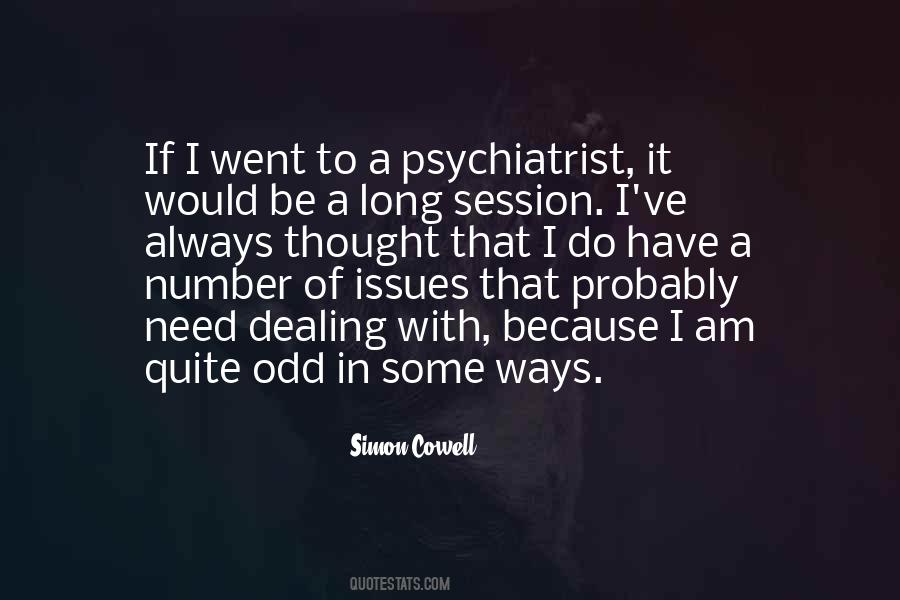 You Have To Be Odd To Be Number One Quotes #1652667