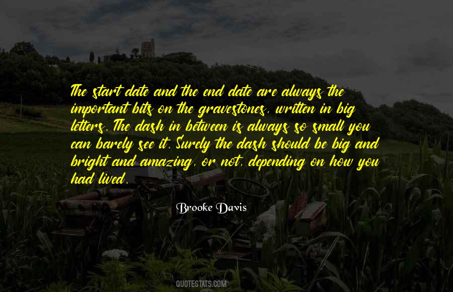 The Start Of Something Amazing Quotes #512943