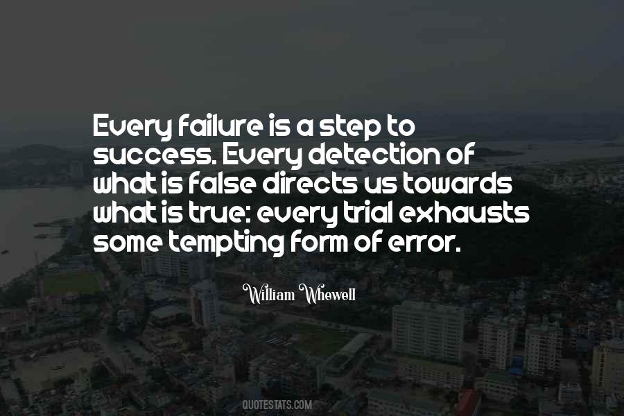 Every Failure Is A Step To Success Quotes #790805