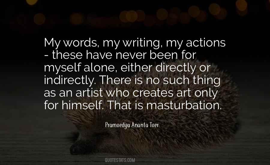 Writer Artist Quotes #1715925