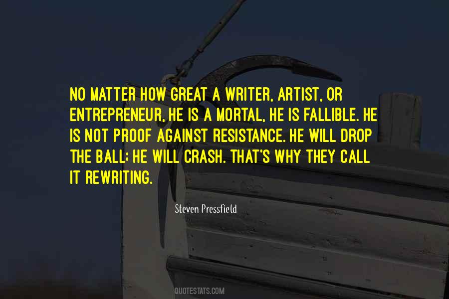 Writer Artist Quotes #1856356