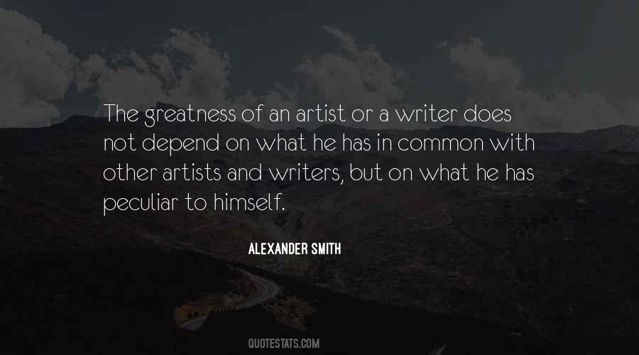 Writer Artist Quotes #803837