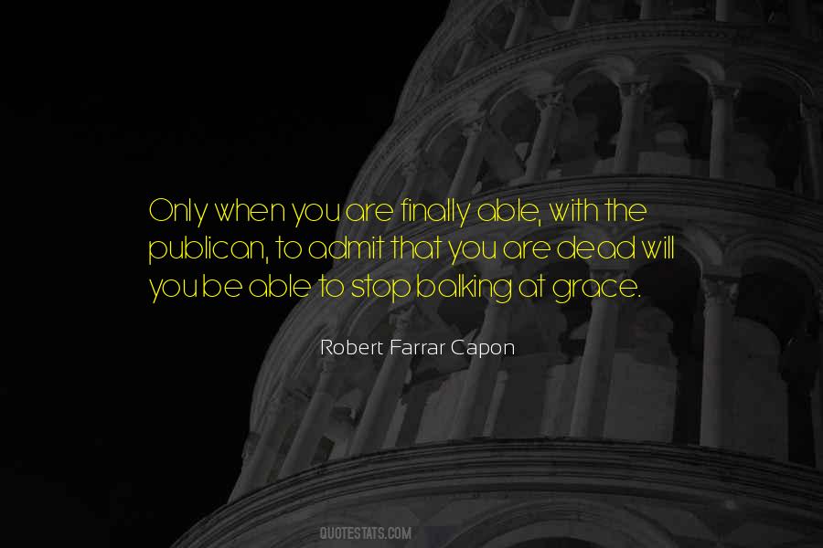 Farrar Capon Quotes #323565