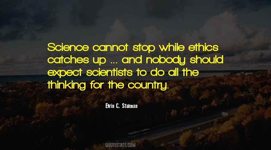 Science Ethics Quotes #339171
