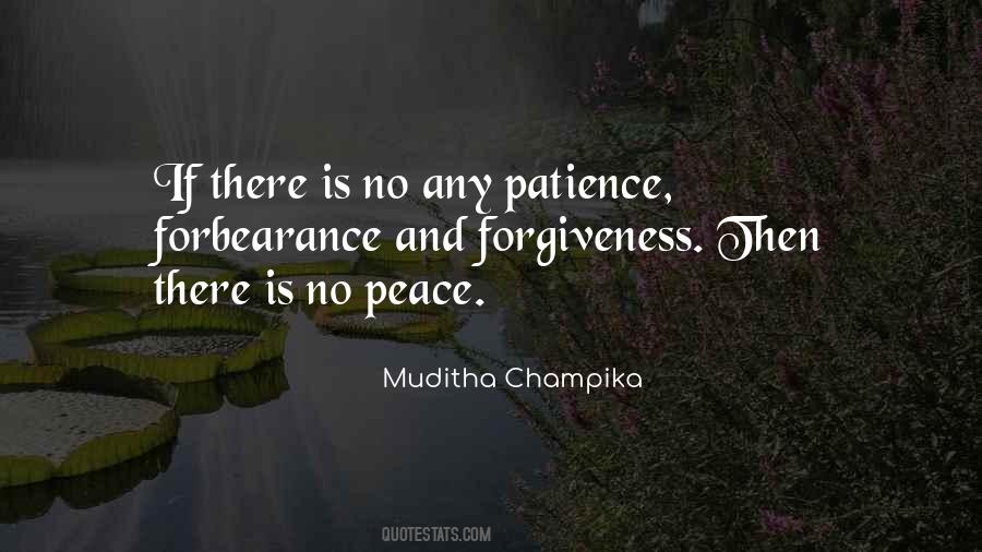 Peace And Patience Quotes #1027177