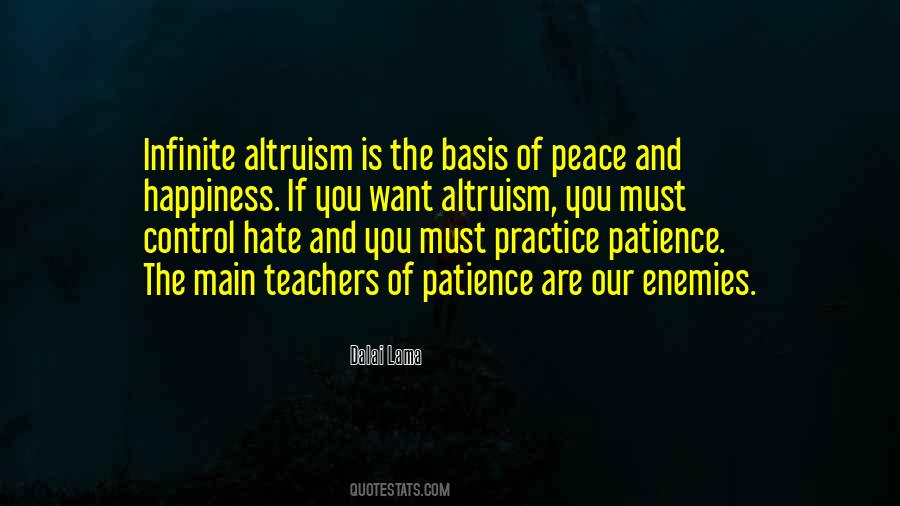 Peace And Patience Quotes #1056204
