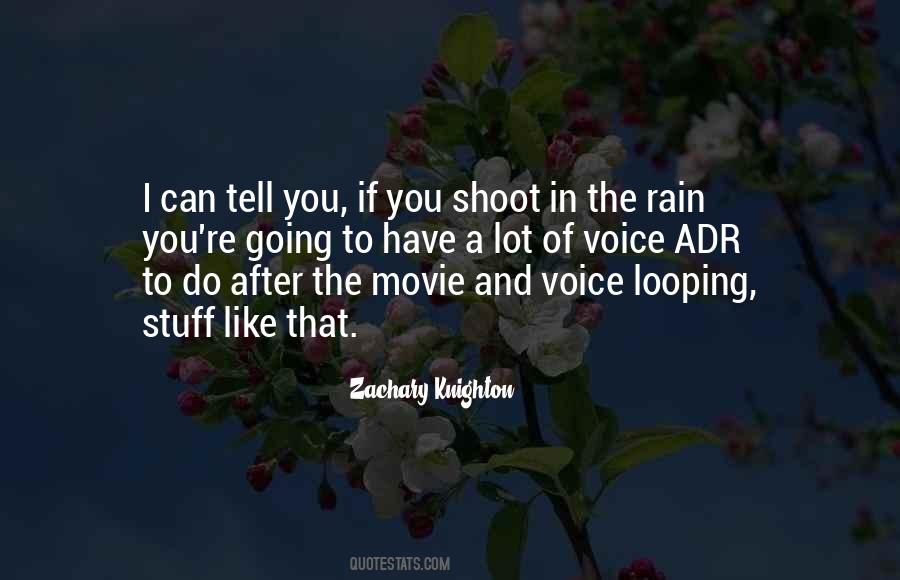 Going To Rain Quotes #222093