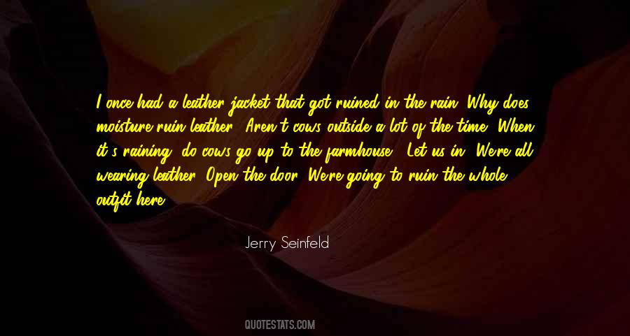 Going To Rain Quotes #886578