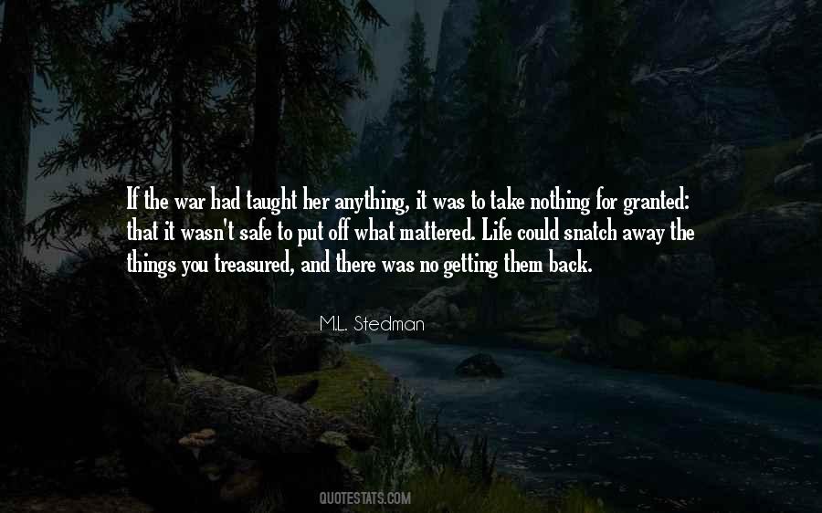 The Safe Life Quotes #130679