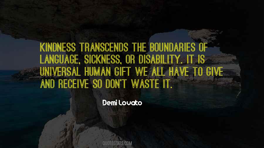 Quotes About Universal Language Of Kindness #1628340