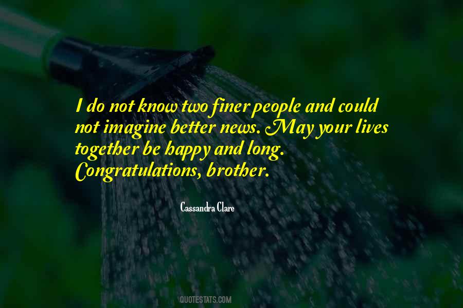 Congratulations By The Way Quotes #592367