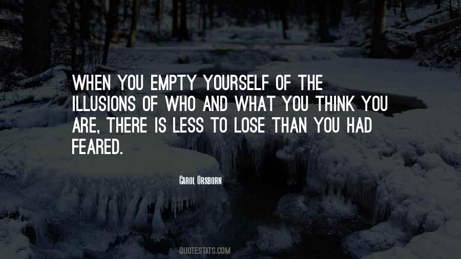 When You Lose Yourself Quotes #511622