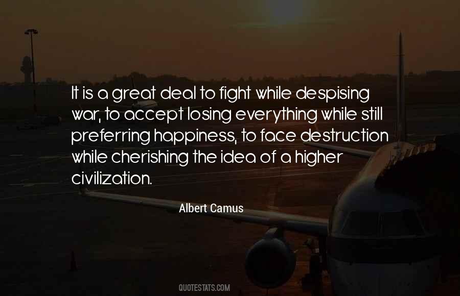 Albert Camus Happiness Quotes #649492