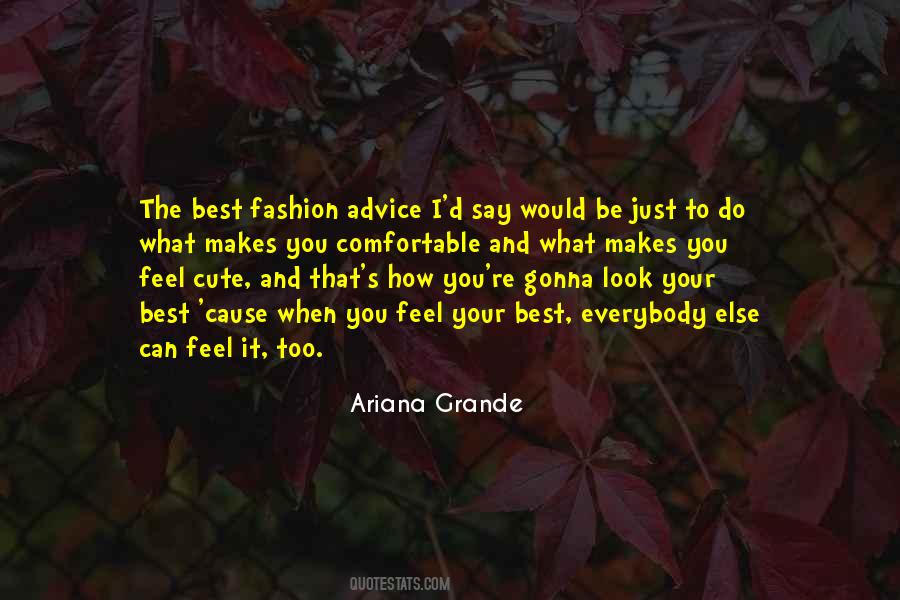 Fashion Advice Quotes #461315