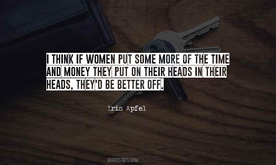 Women Money Quotes #1414622
